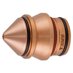 THERMACUT Nozzle, 260A, Mild Steel BEVEL (220542 OEM)